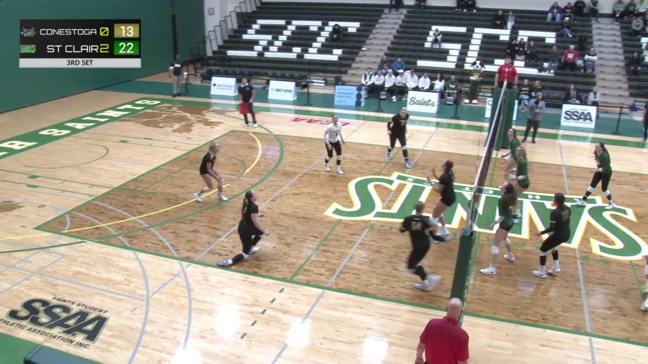 OCAA Women's Volleyball 🏐 Conestoga @ St. Clair [2026/01/22]