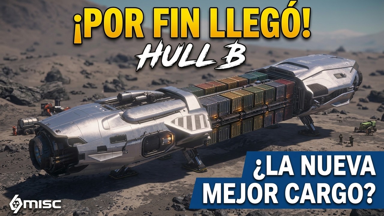 Hull B: despu&eacute;s de a&ntilde;os &iexcl; La nueva Mejor nave de Star Citizen ! ???