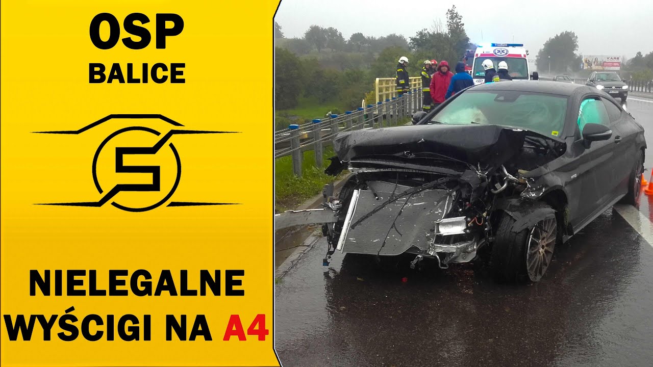 🔥 NIELEGALNE WYŚCIGI NA A4! 🔥 - OSP BALICE