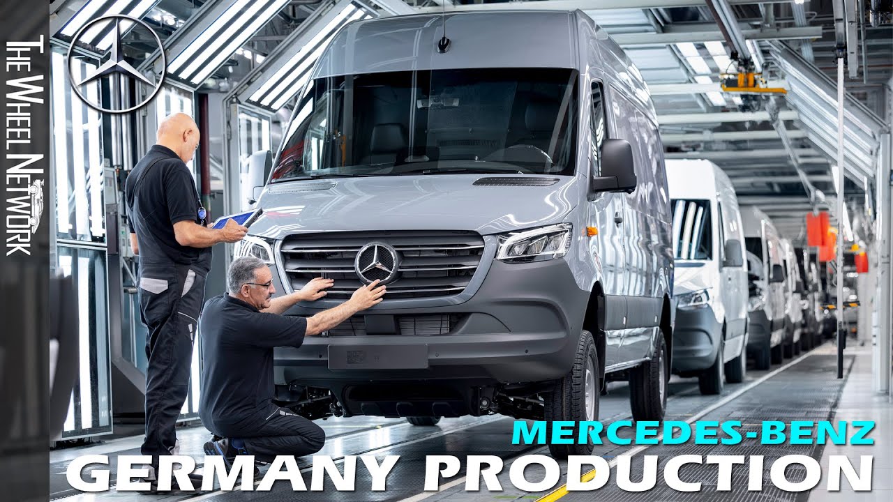 Mercedes-Benz Sprinter Production in Germany: Full Factory Tour