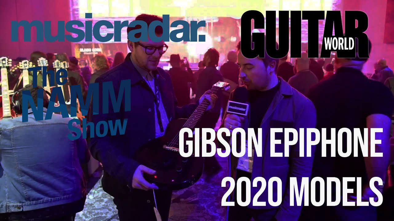 NAMM 2020: Gibson Epiphone 2020 models