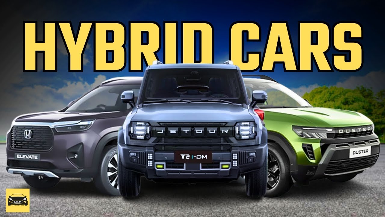 Upcoming Hybrid Cars in India 2026 | Elevate, Duster, Fortuner & More!