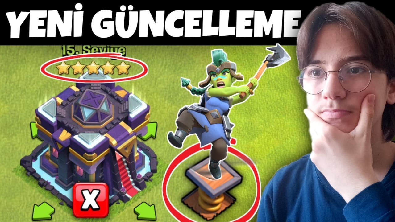 BEKLENMEDİK GÜNCELLEME ! BELEDİYE BİNASI VE YAYLI TUZAKLAR DEĞİŞİYOR MU !? - Clash of Clans