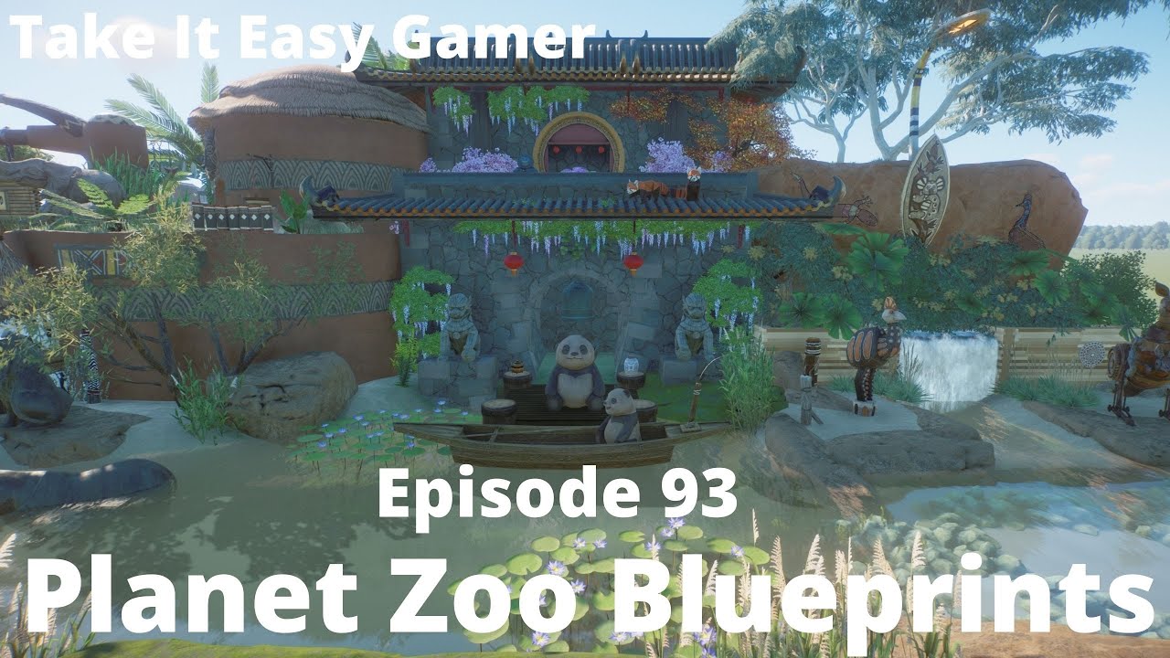 Planet Zoo Blueprints  -  Steam Workshop Blueprints  Great Build Ideas #93