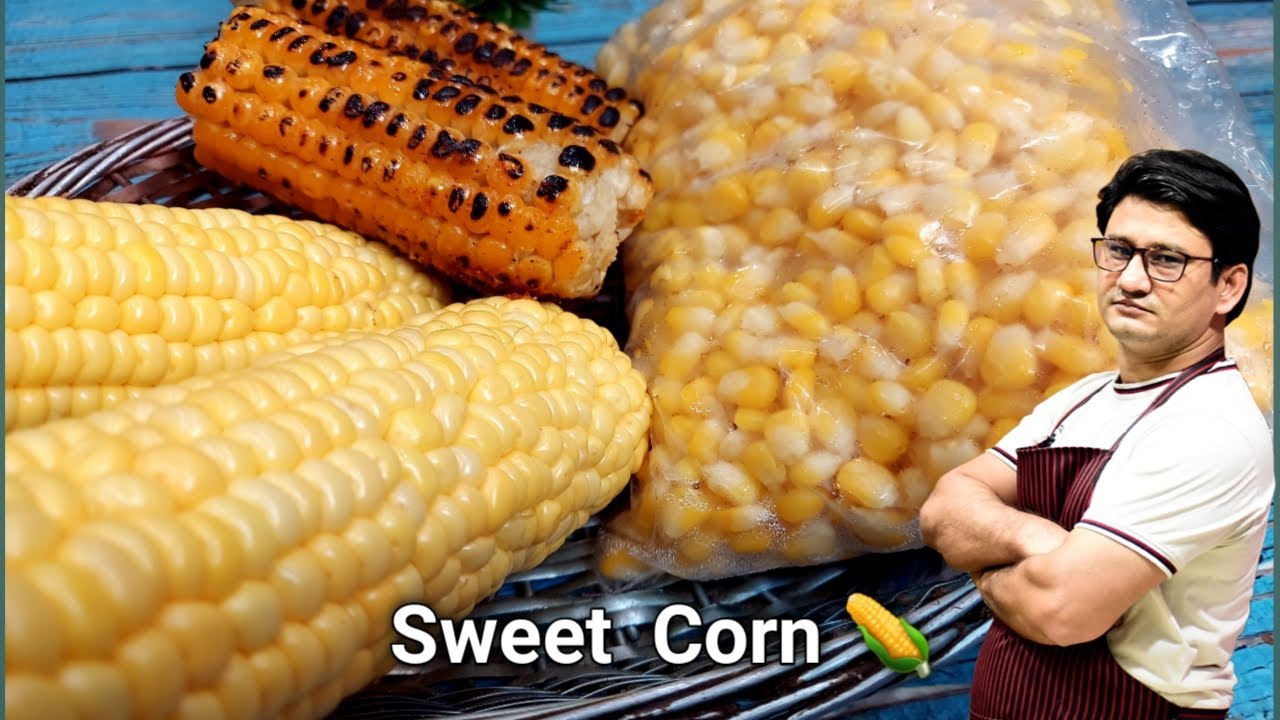 स्वीट कॉर्न को स्टोर करें 6 महीने, भुट्टा भूनने का नया तरीका | Store Sweet Corn | Honest kitchen