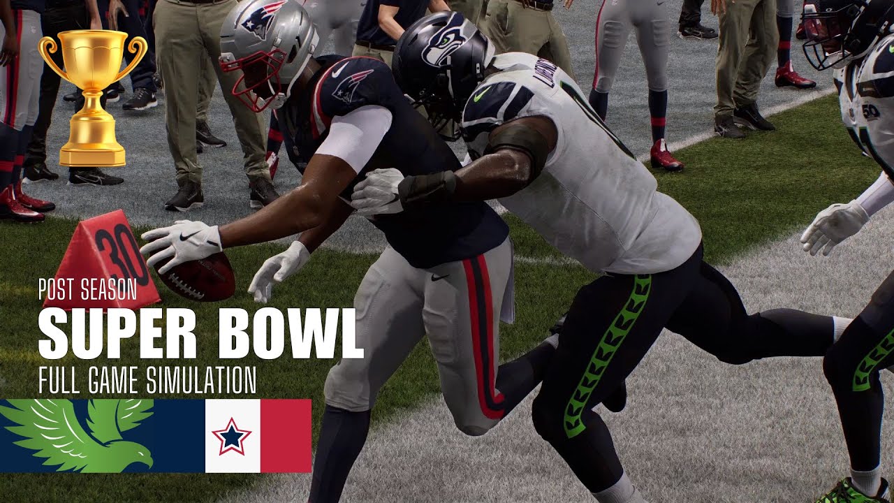 Seahawks vs. Patriots | 2025 Season Super Bowl | Madden NFL 26 Simulation