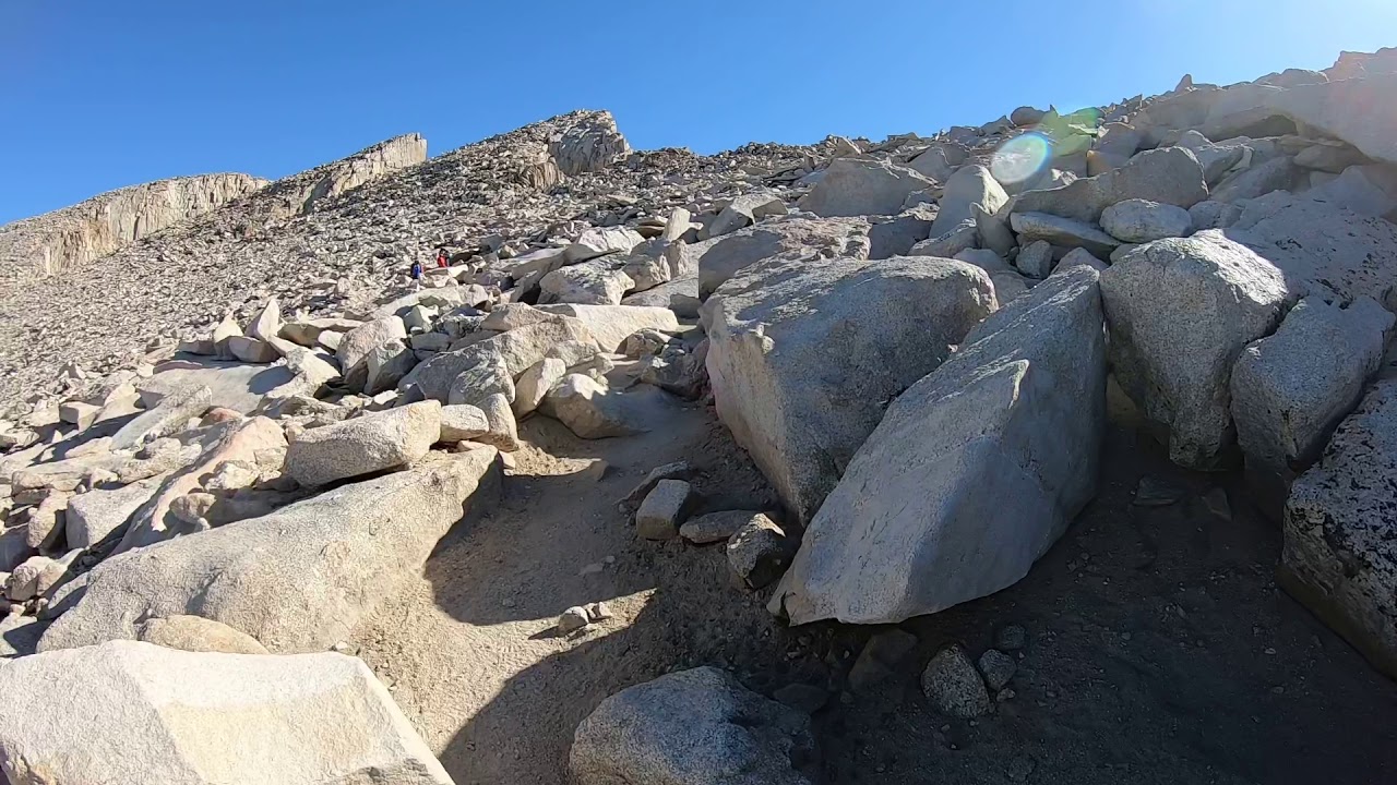 Mt Whitney - Trail crest to summit traverse