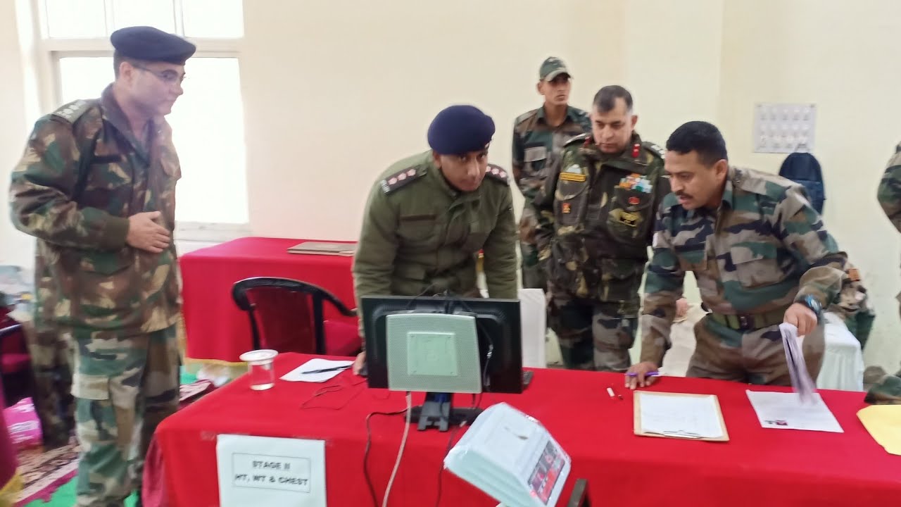ब्रिगेडियर ने इतनी बारीकी से जांची सेना भर्ती की प्रक्रिया