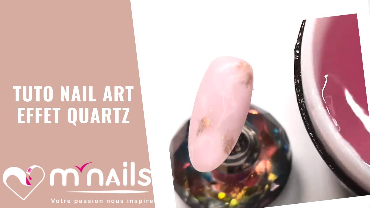 Tuto Nail Art Quartz rapide - M'Nails
