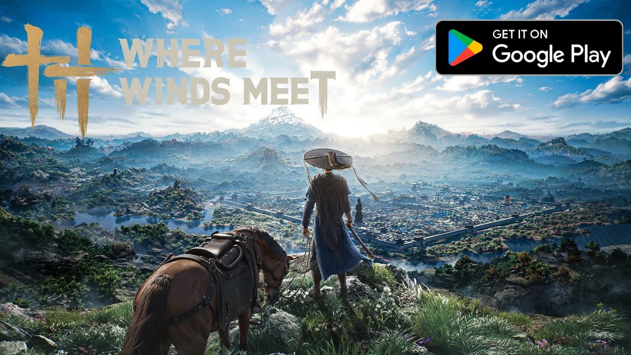 Where winds meet android mobile gameplay (Galaxy S25 ultra) intro