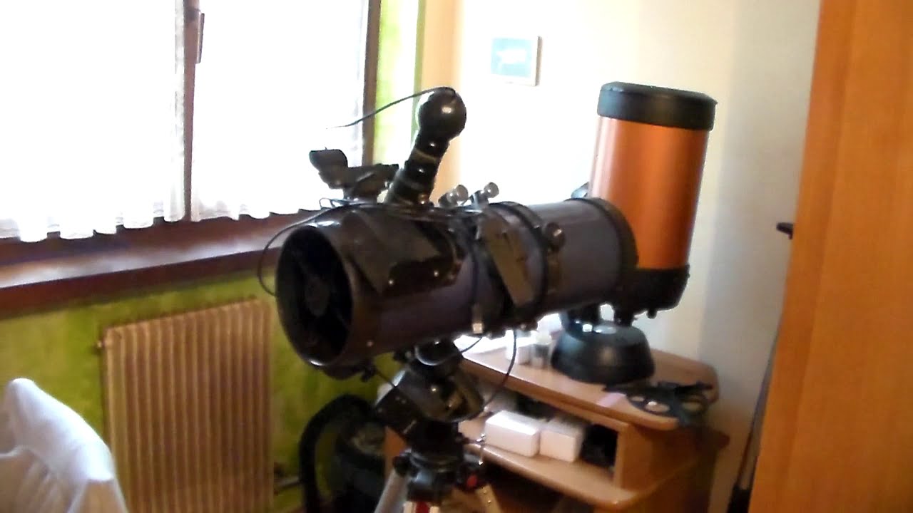 Come sistemare gli specchi del telescopio riflettore (collimazione) con Red Dot.