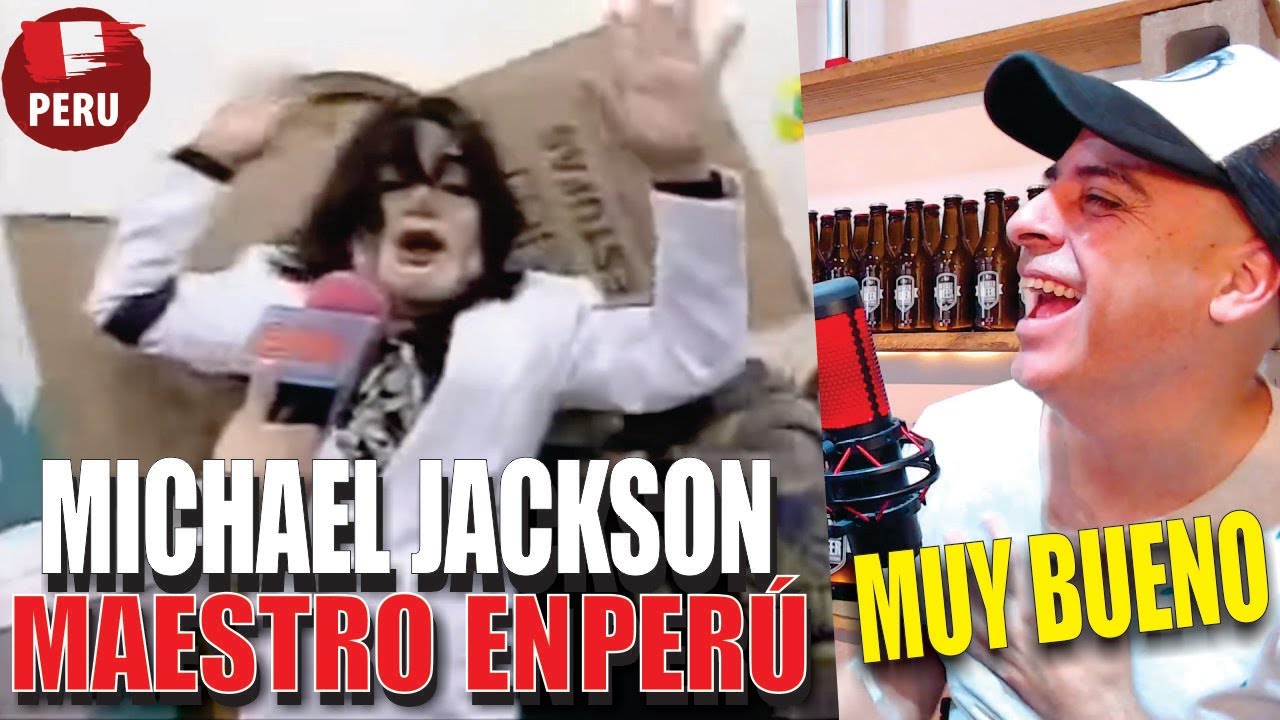 ARGENTINO REACCIONA a MICHAEL JACKSON MAESTRO en PERÚ - NO DOY MÁS DE LA RISA!