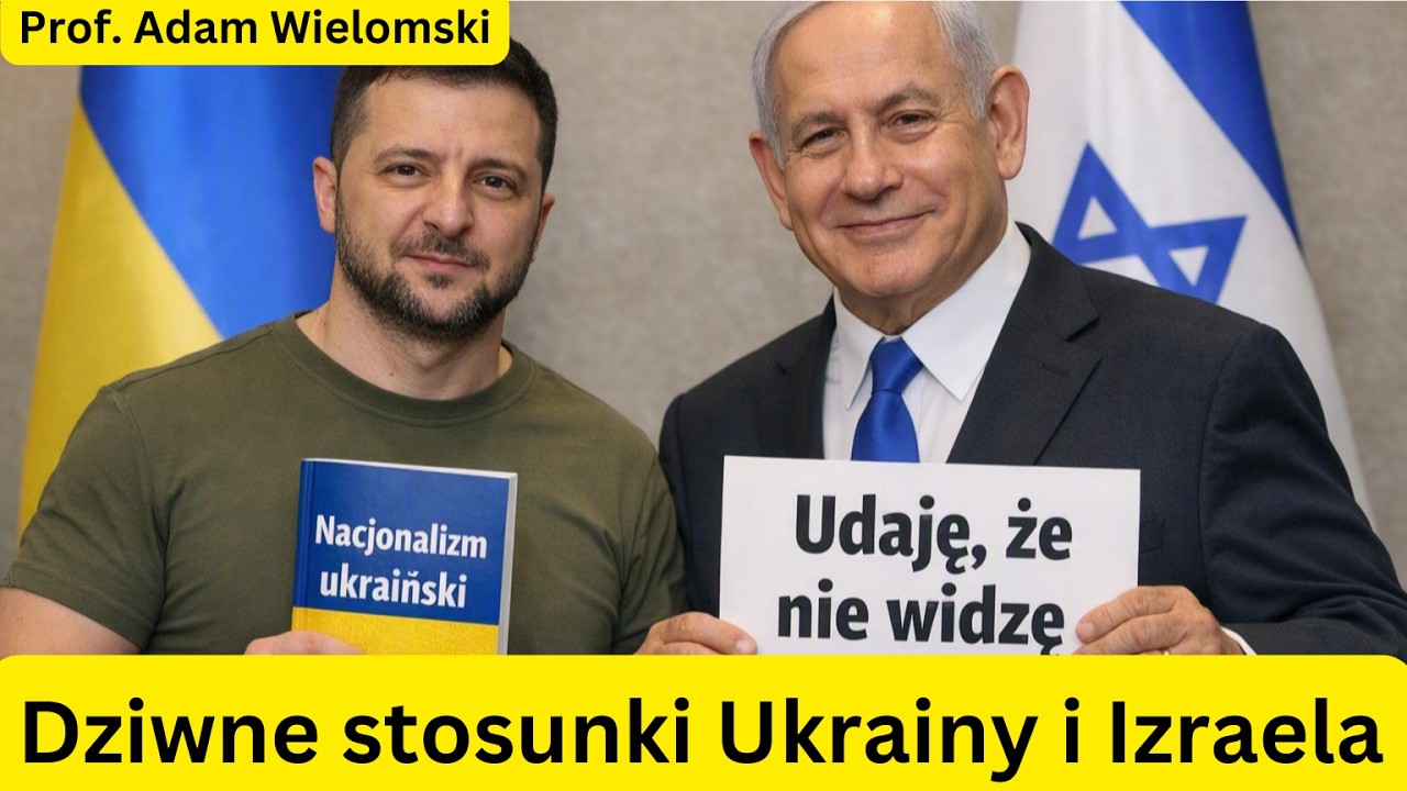 Dziwne stosunki Ukrainy i Izraela  - prof. Adam Wielomski
