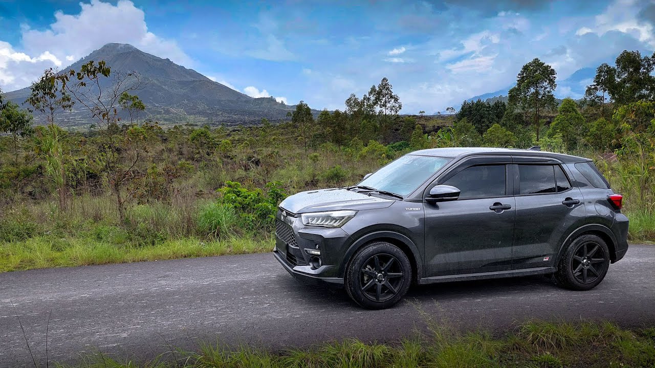 Toyota Raize 70mai a500 Dashcam gn batur - kintamani bali : jalur keren !