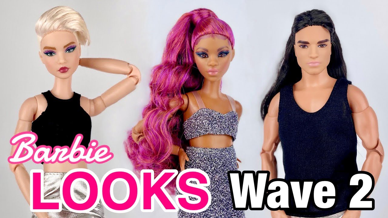 Куклы Barbie LOOKS WAVE 2!! Модели №7, №8 и №9