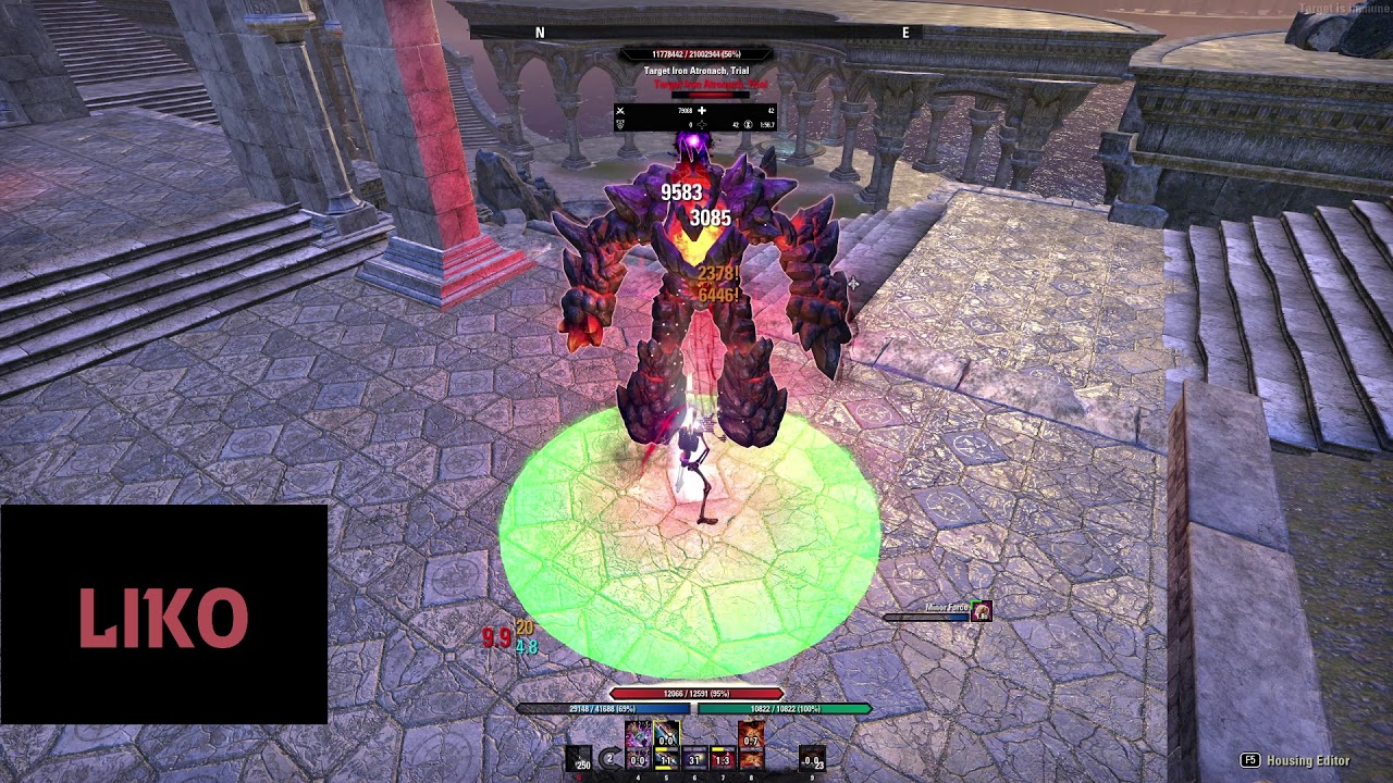 ESO - Magicka Nightblade (87k+ on Raid Dummy) - See Description - Elsweyr
