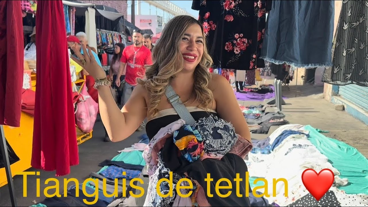 Outfits chidos con 100 pesos 😍acompañame al tianguis ❤️ iris Gomez 🌻