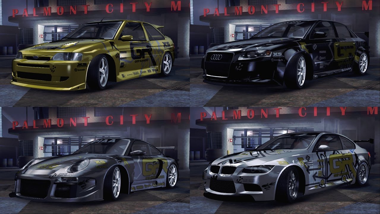 Grip Runners Team Cars in Need for Speed Carbon