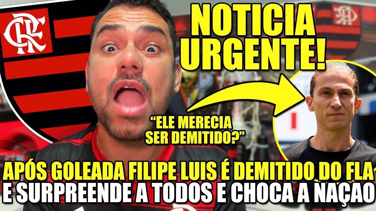 🚨 URGENTE: O FIM DE UMA ERA! FILIPE LUÍS FORA DO FLAMENGO! DIRETORIA PERDEU O JUÍZO?