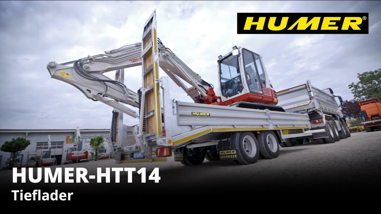 HTT14 | Tieflader | HUMER Anhänger