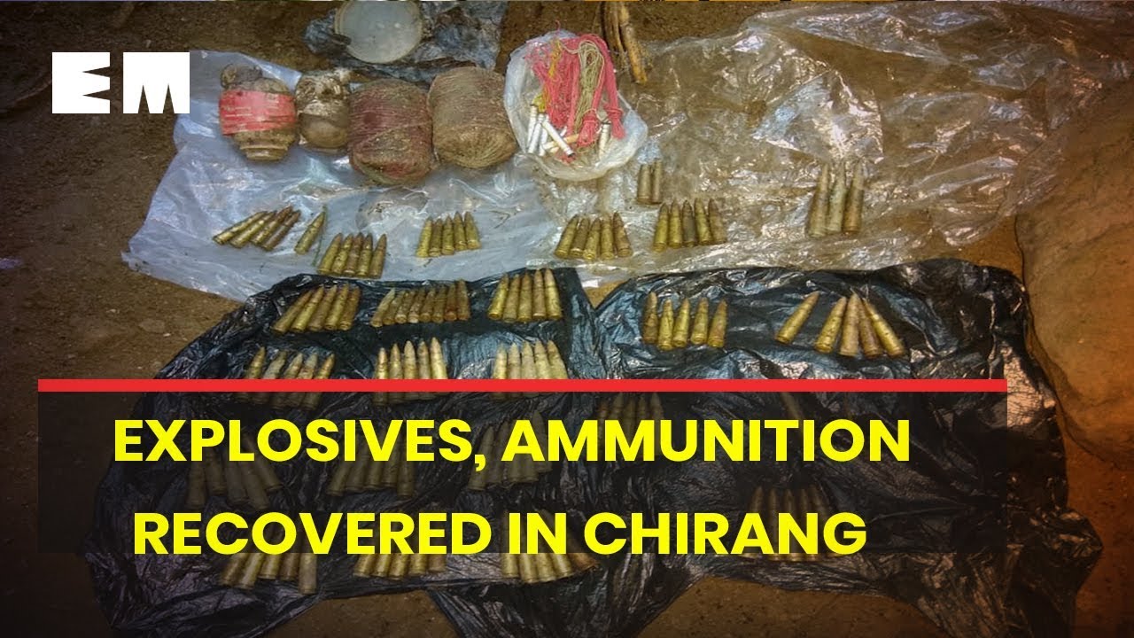 Assam: Huge cache of ammunition, explosives disinterred in Chirang
