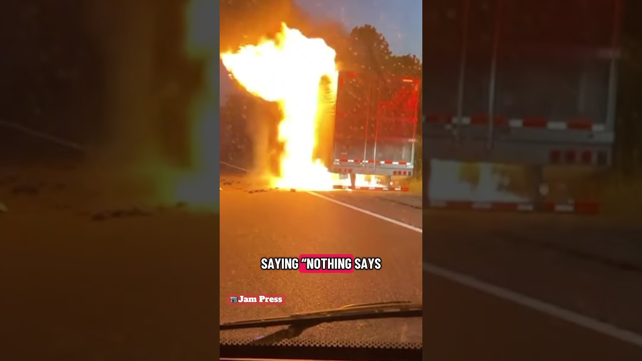 Bet the fire smelled good 🤣  #dailystar