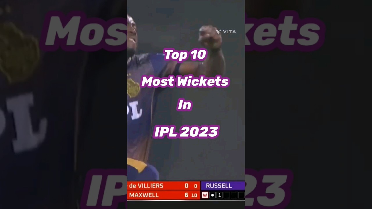 Top 10 Most Wickets In IPL 2023 #top10 #most #wickets #ipl #2023 #shorts #top