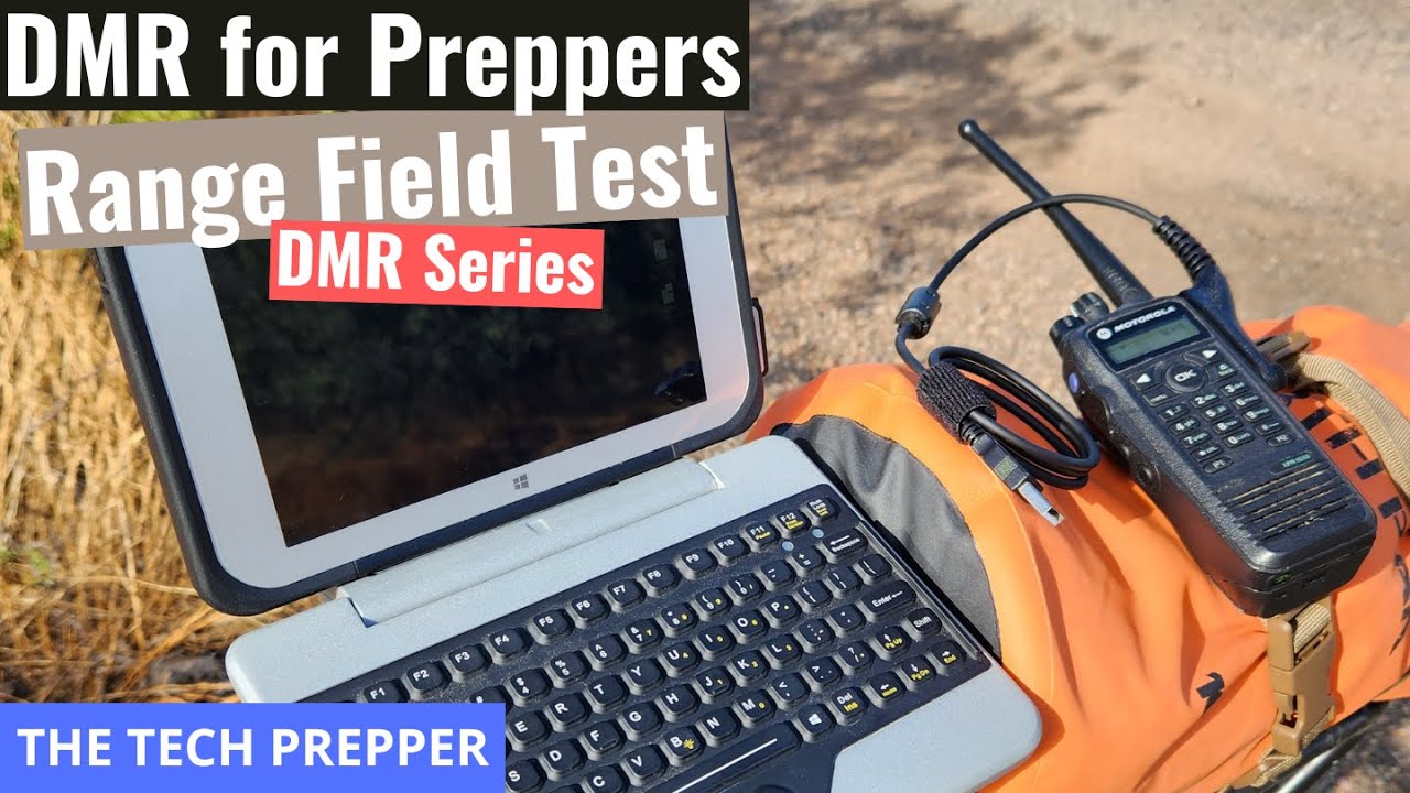 DMR for Preppers - Range Field Test - Motorola XPR6550