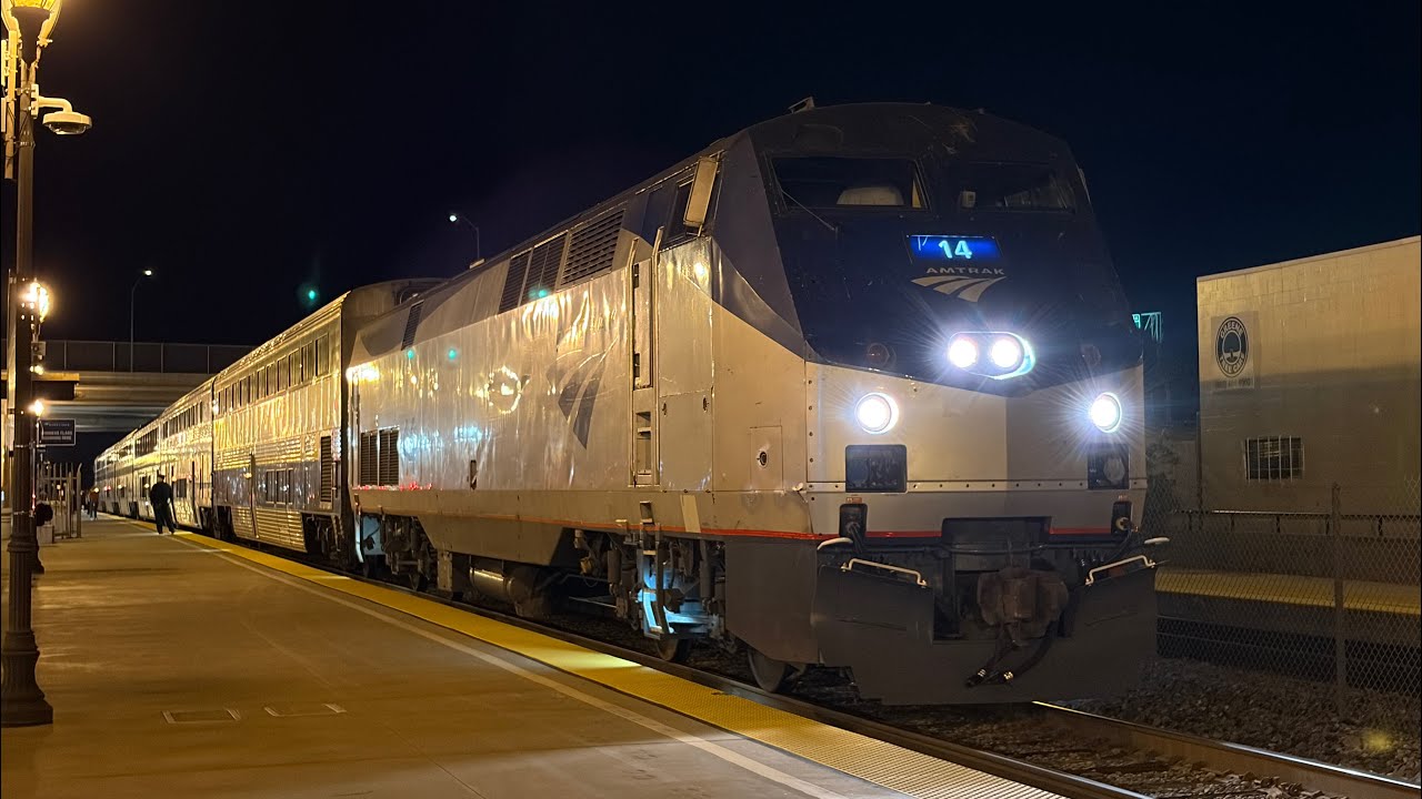 Railfanning Camarillo Station 2/19/26-2/21/26 P42 leader on Surfliner, NPCU and hornshows 