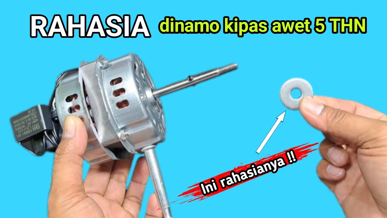 JIKA KALIAN BELI DINAMO KIPAS BARU, INI YANG WAJIB PERTAMA DILAKUKAN SUPAYA AWET !!