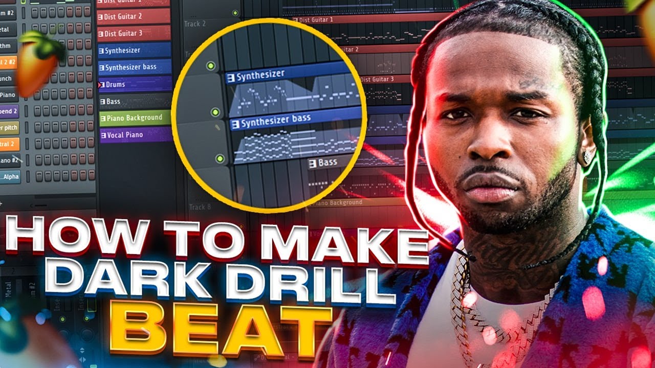 HOW TO MAKE A DARK DRILL BEAT FL STUDIO 🔥