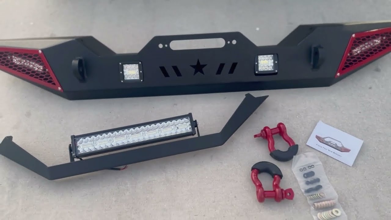 Unboxing and Installation Video of Front Bumpers