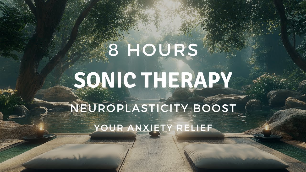 ⏱️8-Hour Forest Sanctuary: 🎵Healing River Sounds & Birdsong for Deep Meditation, Stress Relief🧘