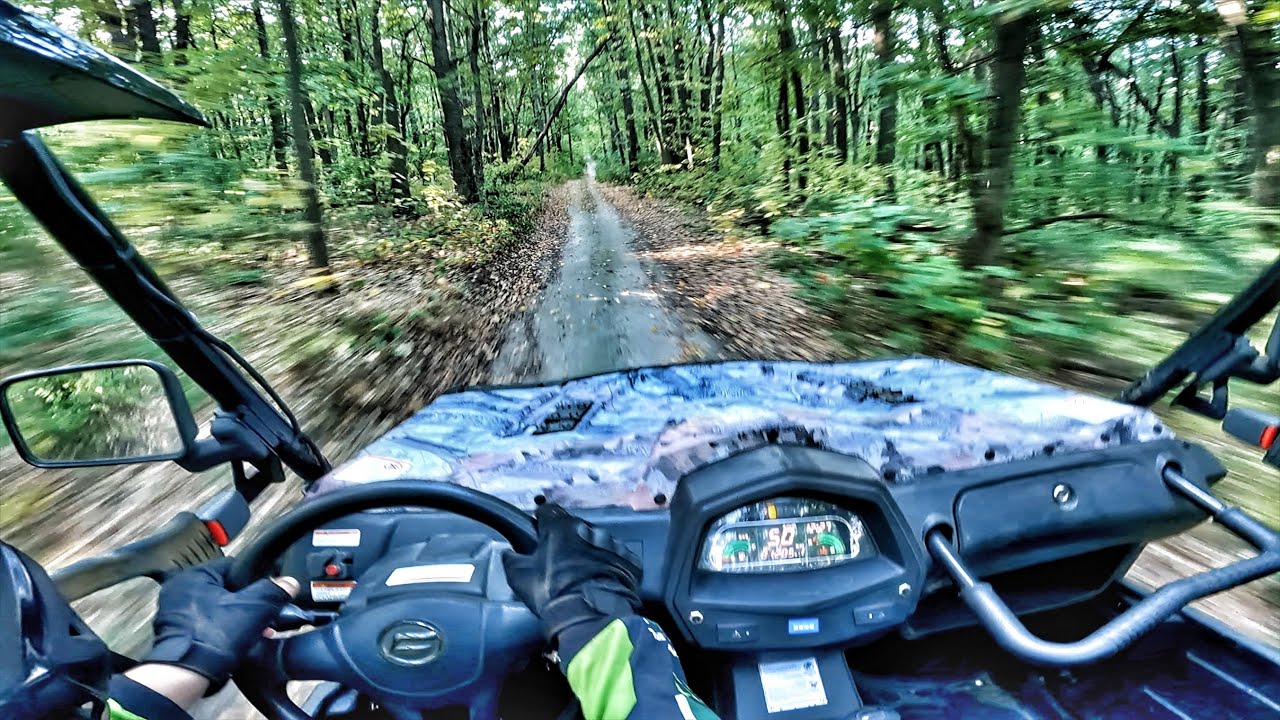 CFMoto Uforce 800 | Woods Trail Riding on UTV🎥