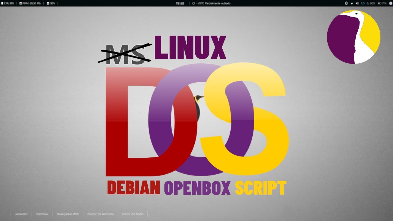 Encontré una verdadera joya!!! Y la bauticé #Linux #dos