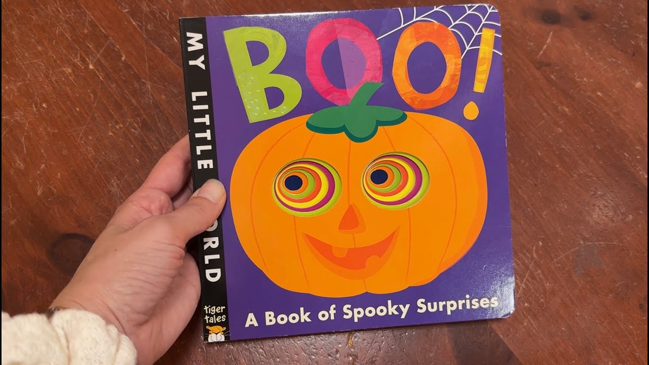 Boo! 👻 A Book of Spooky Surprises 📕