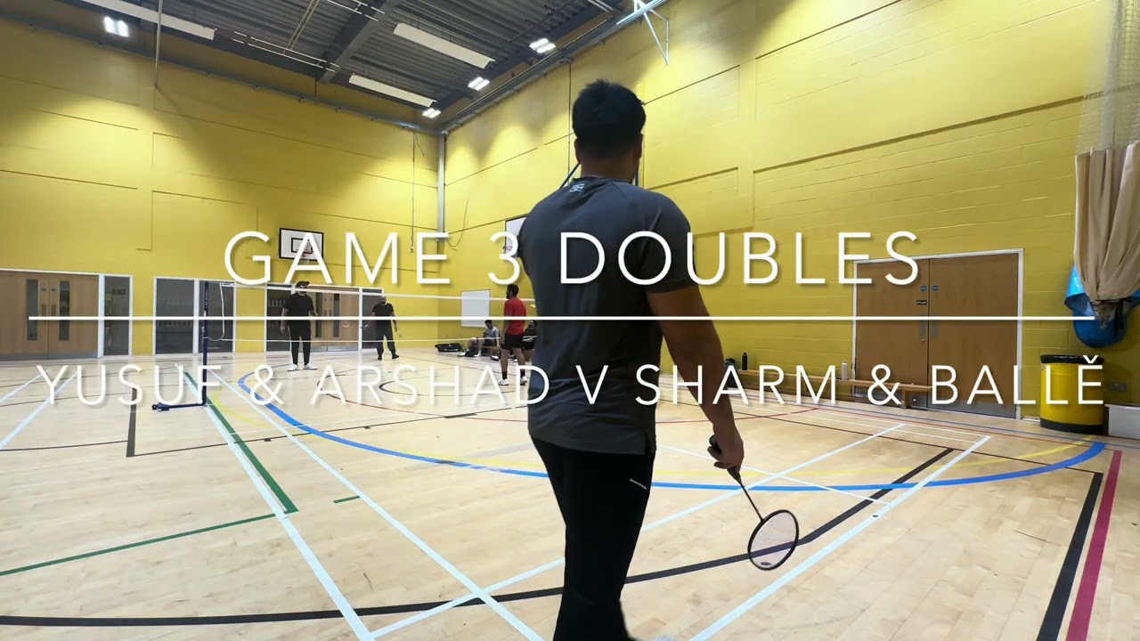 Badminton Doubles @ Monks Hill on 5 February 2026