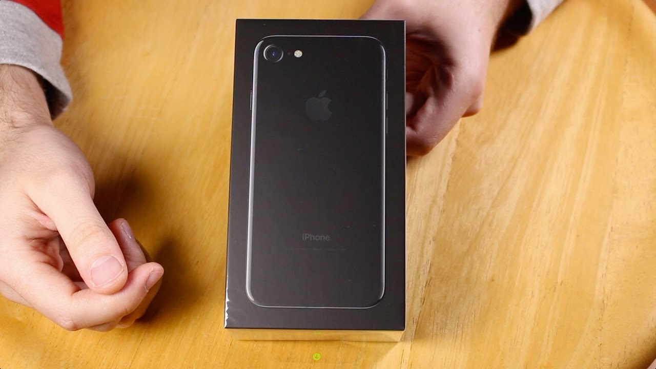 iPhone 7 Diamantschwarz / Jet Black - Unboxing