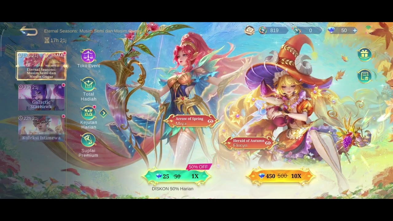 Gacha event galactic starhawk pada hari ke 2 