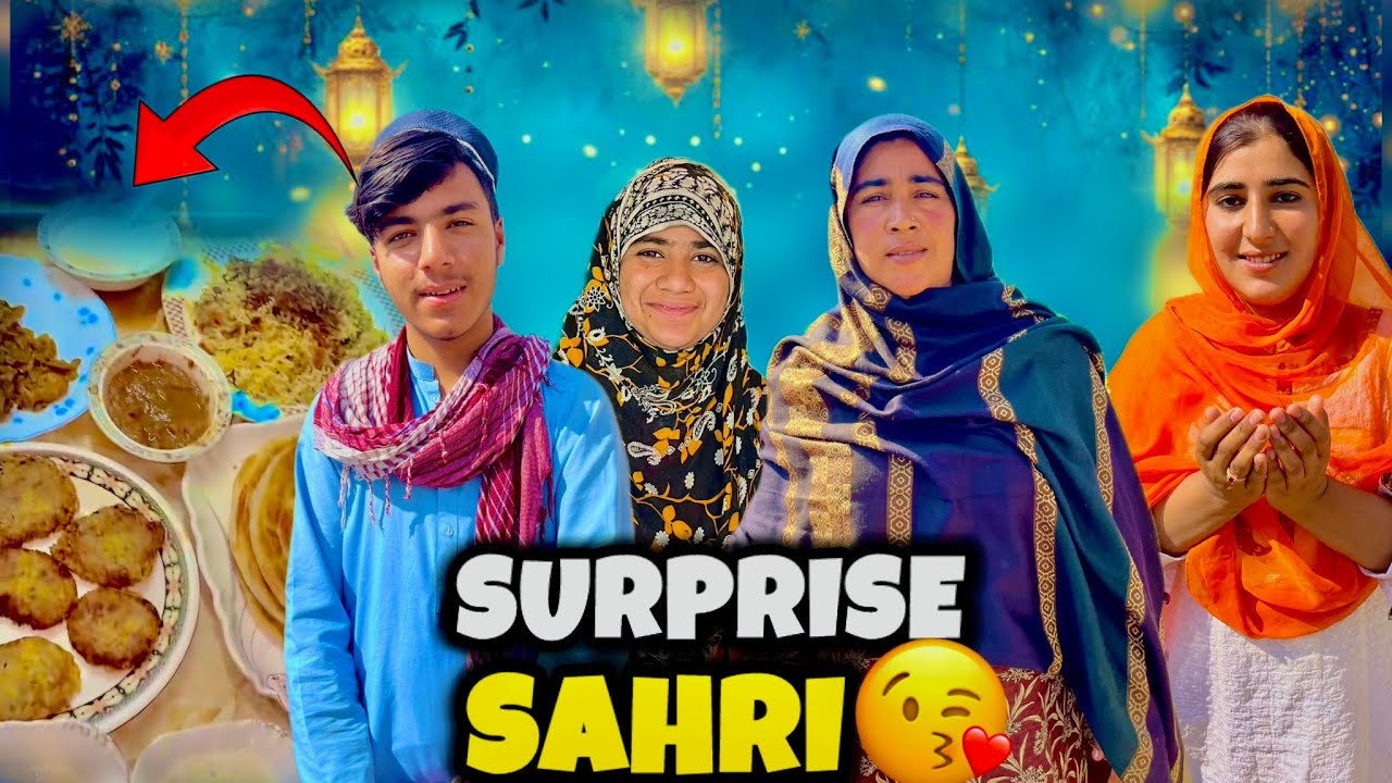 AJ BHABHI AYESHA NAY DIYA SAHRI SURPRISE 😮 SAB FAMILY HYRAAN HO GAI 🥰