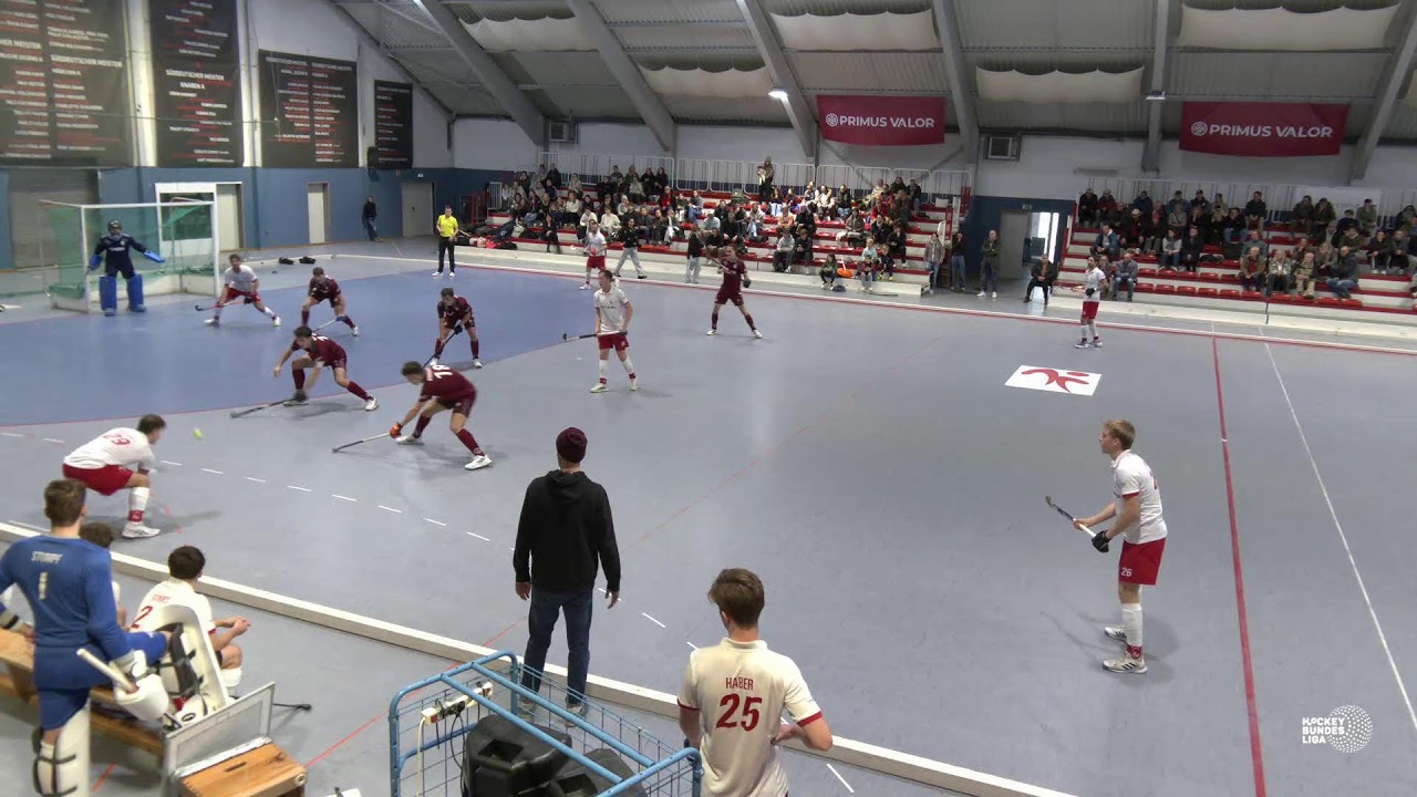 1. Hallenhockey-Bundesliga Herren TSV Mannheim Hockey vs. Münchner SC