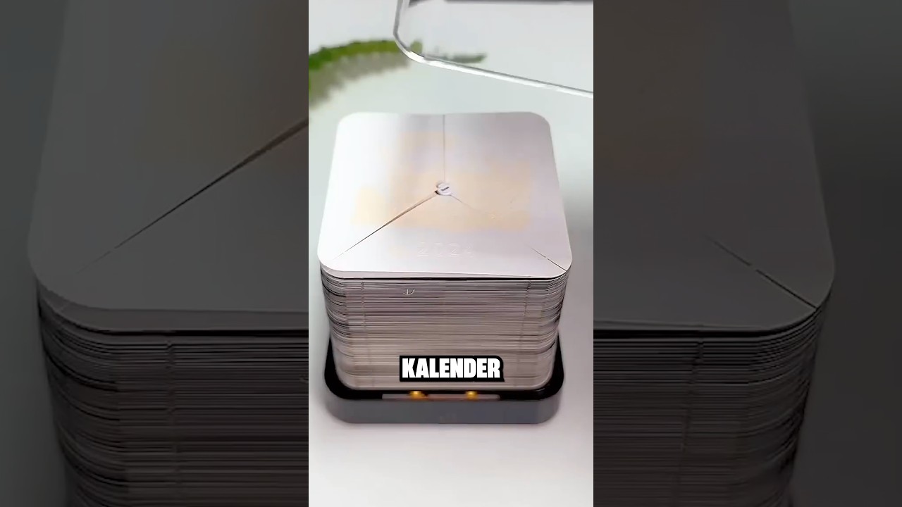Der Kalender, der einen Schatz verbirgt 🎉