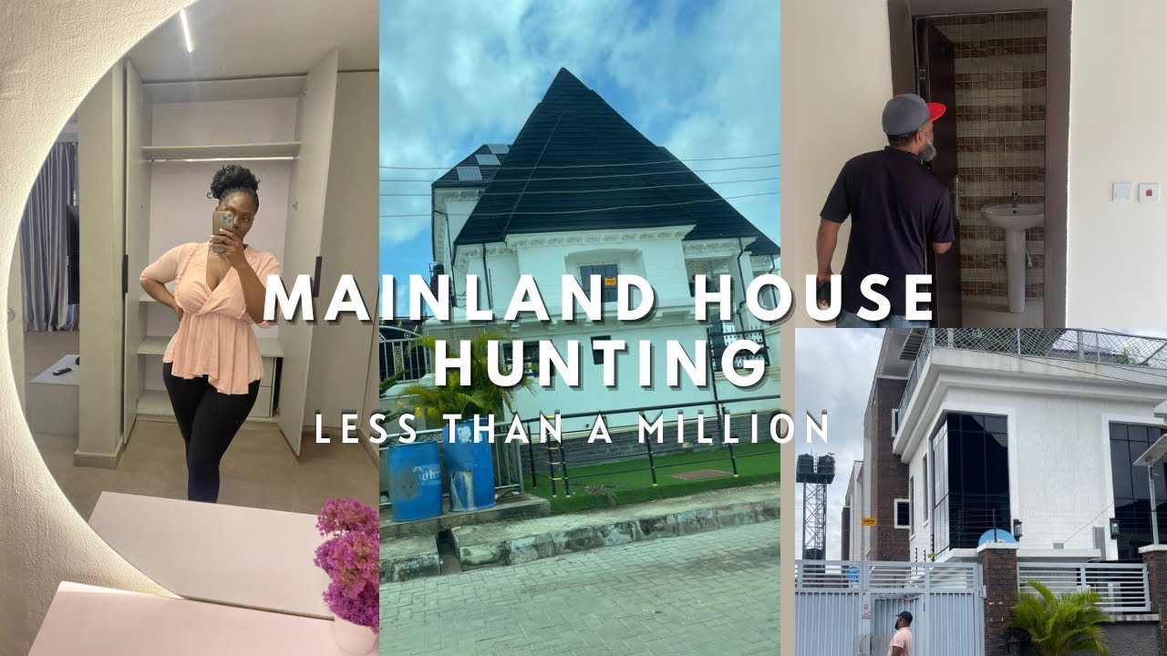 House Hunting In Lagos Mainland | What less than a million can get you in 2023.