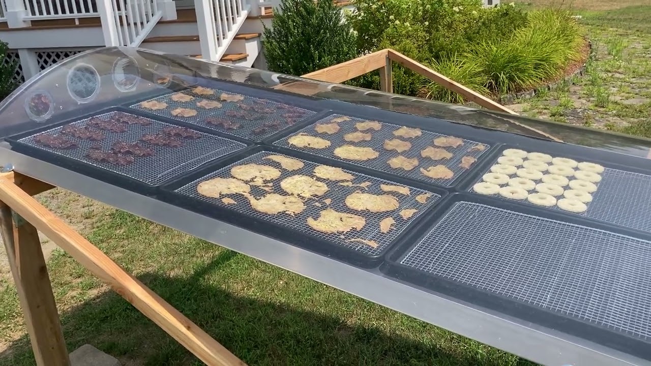 Solar food dehydrator AirFlow-19 Dries food naturally with solar energy