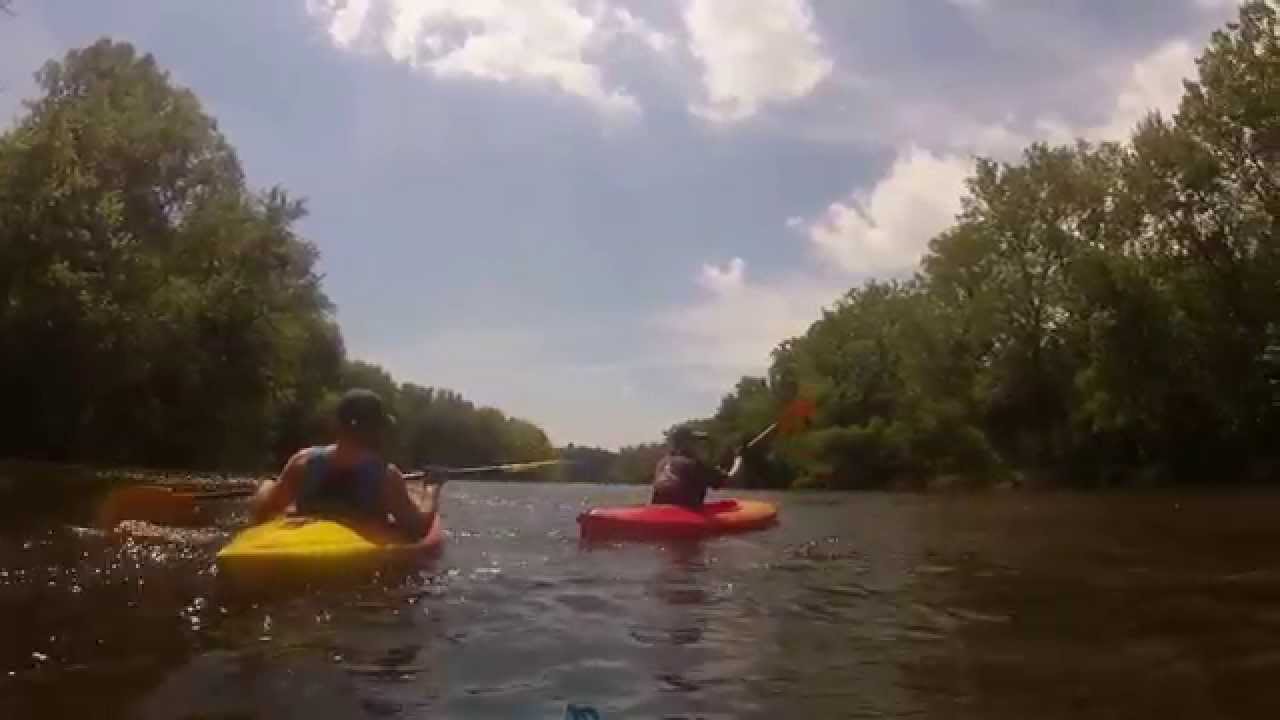 Kayaking the Muskegon River on Fathers Day 2015