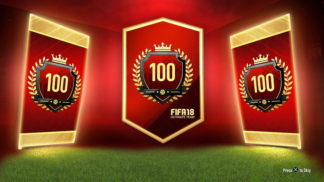 THE ULTIMATE TOTW PACK! =TOP 100 REWARDS! - FIFA 18 Ultimate Team