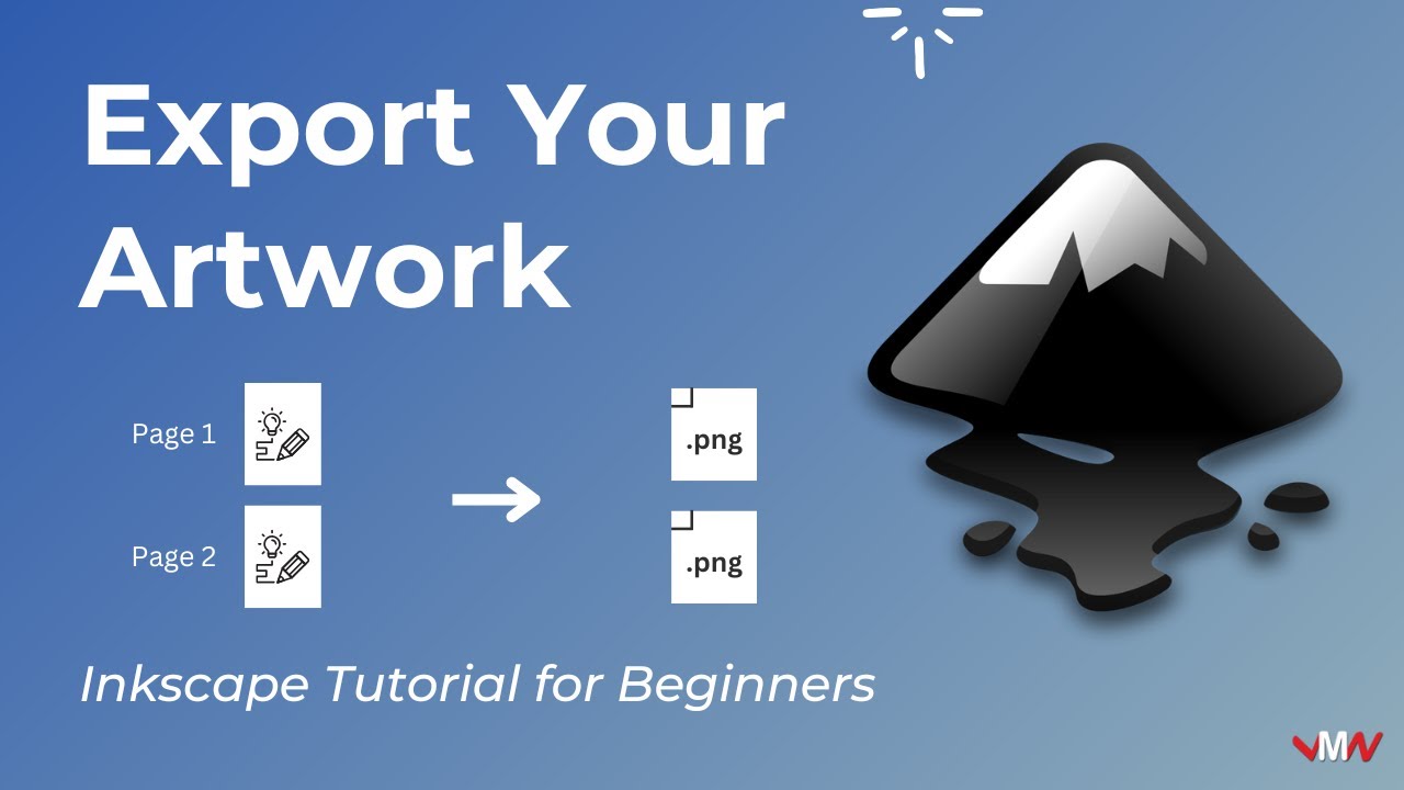 Export Your Artwork in Inkscape | Inkscape Tutorial for Beginners