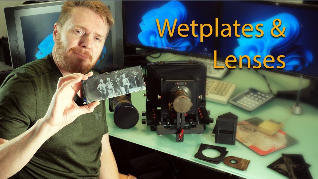 Wetplates and Lenses on a 617 Panoramic Film Camera
