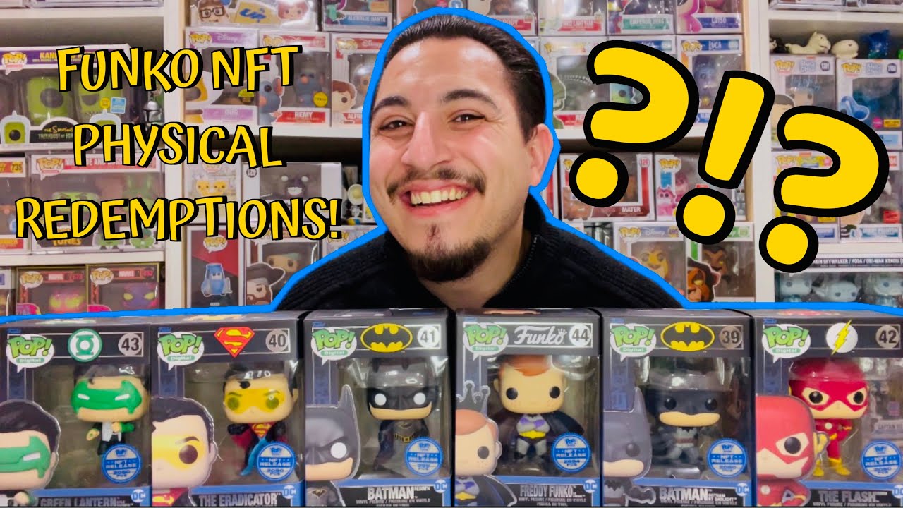 Unboxing Funko NFT DC Series 1 Physical Redemption Pop Set!