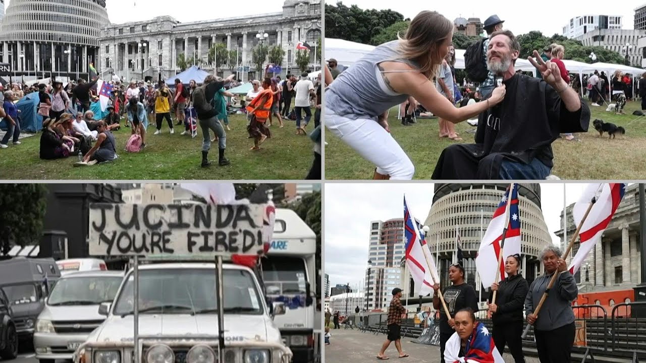 New Zealand Covid protest grows after police draw back | AFP